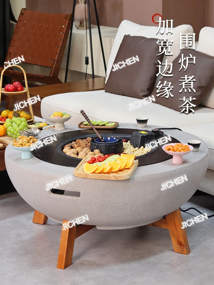 

NXJ гриль для приготовления чая, набор плит для приготовления чая, плита для барбекю, бытовой гриль для барбекю, чайная плита для сбора, внутреннее и наружное отопление