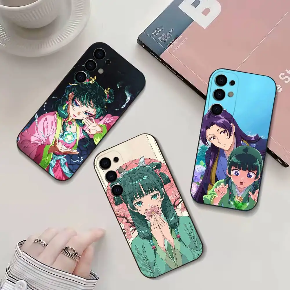 The a-Apothecary d-Diaries m-Maomao phone Case For Samsung S26,25,24,21,22,23,30,20,Ultra,Plus,Fe,Lite Black Soft Cover