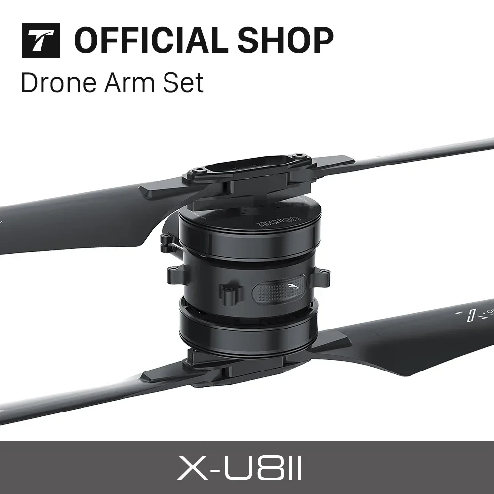 

T-Motor Coaxial X-U8Ii Комплект коаксиальных рычагов для дрона Интегрированная система для промышленного дрона (двигатель U8 Ii + Alpha 60A Foc Esc + опора)