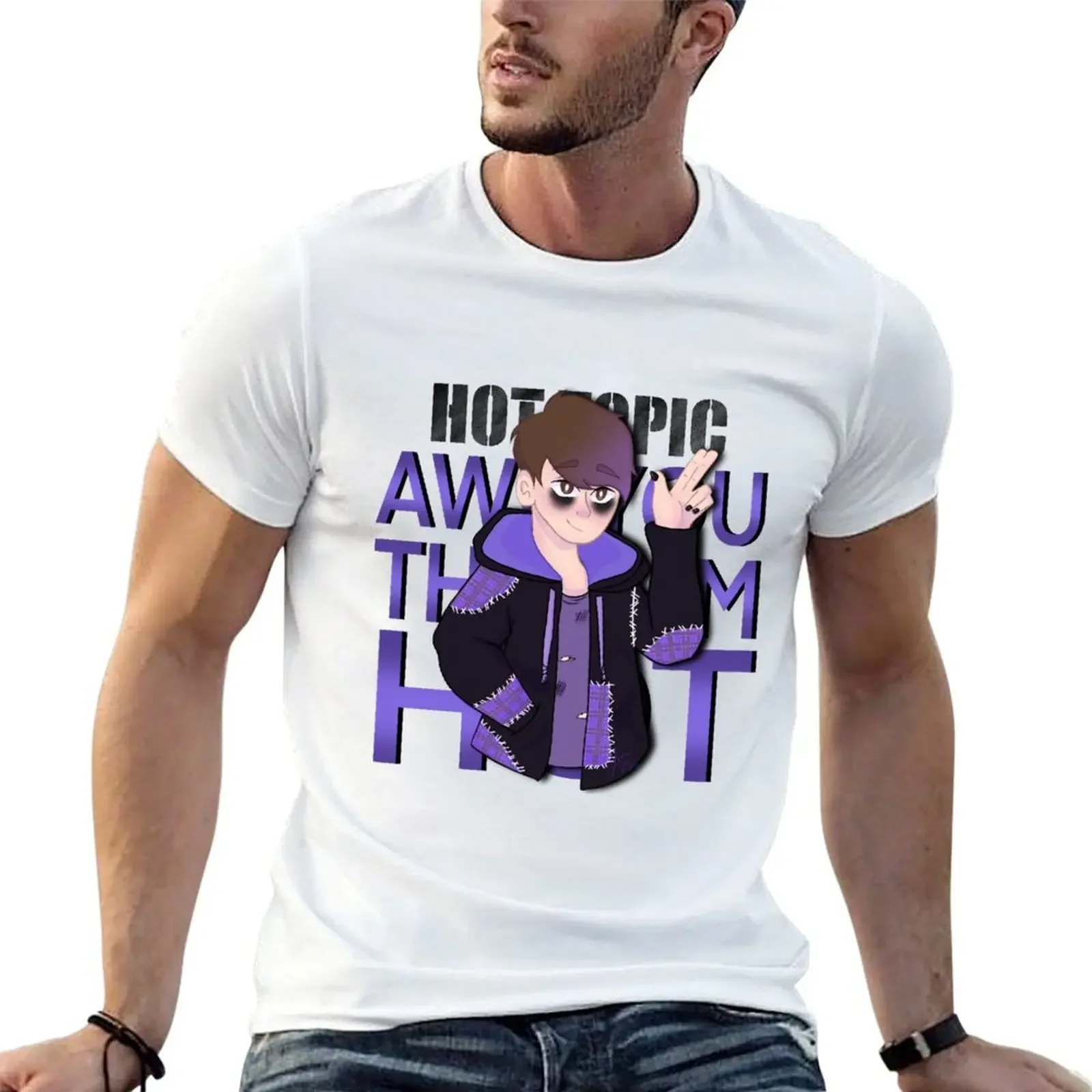 

Virgil Sanders T-Shirt kawaii clothes anime t shirts oversized t shirt mens cotton t shirts