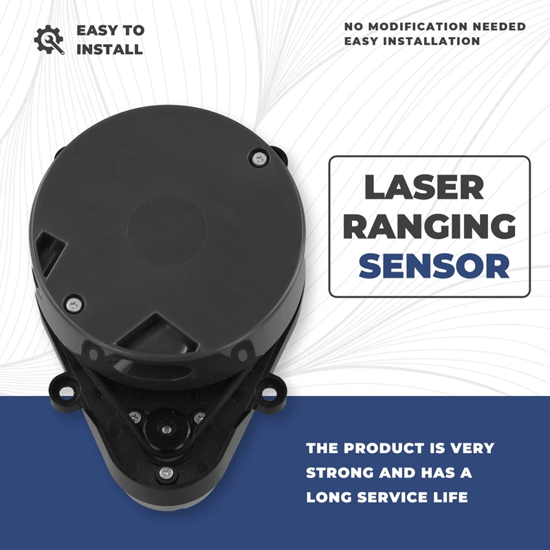 Abudレーザー距離センサーldsアクセサリー、Roborock s7 pro、s7 maxv、q5、q7、q7 max、s8、s8 plus、s8 pro