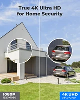 H.View 5Mp 8Mp 4K Ip Camera Poe Ai Face Detection  CCTV Security Cameras H.265 Outdoor Audio Video Surveillance Onvif Xmeye 2