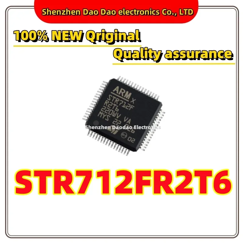 STR712FR2T6 LQFP-64 رقاقة متحكم IC جديدة أصلية