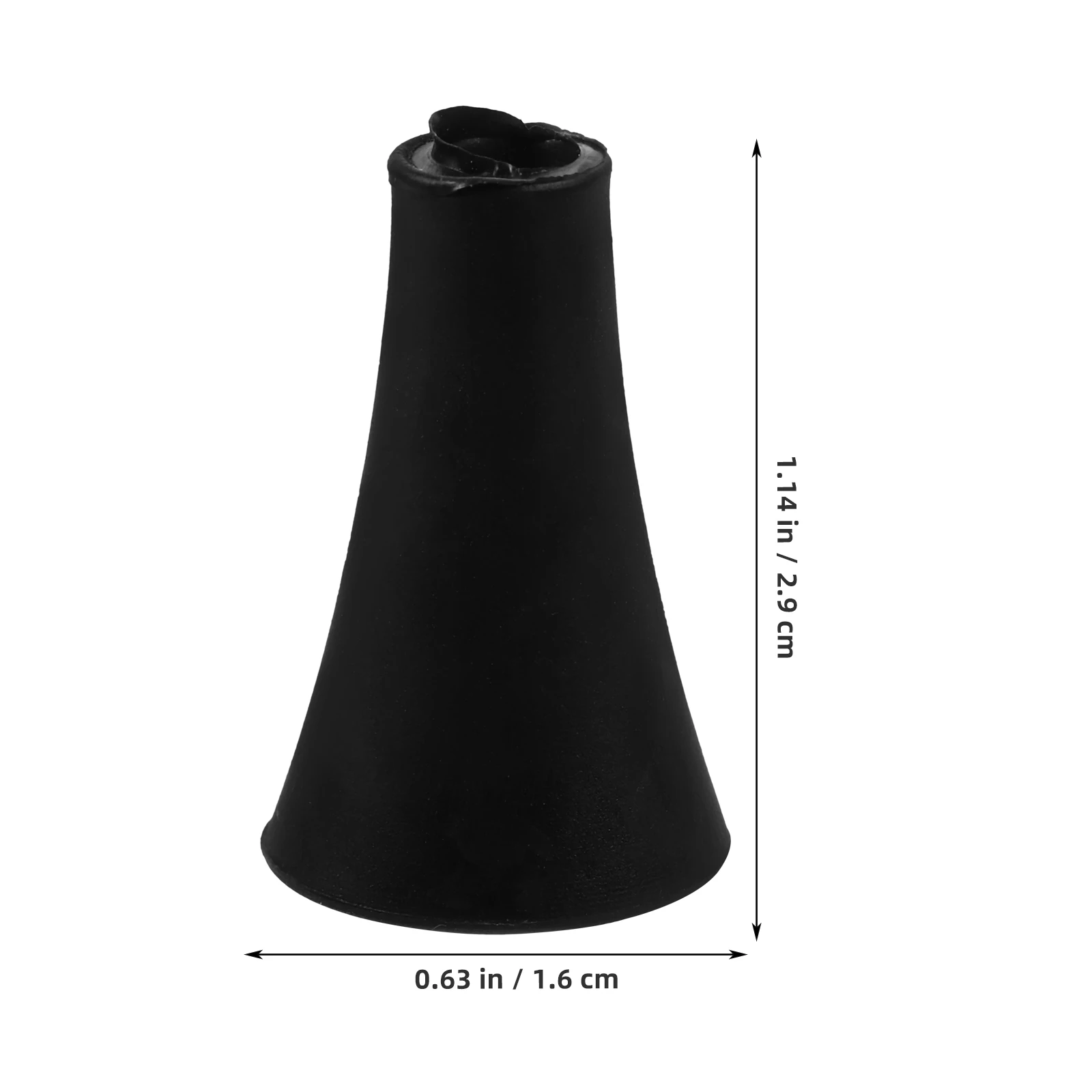

4pcs Thickened Silicone Phone Mount Replacement Black Protective End Cap For Phone Holder Motorcycle Stand Rubber Tip Durable