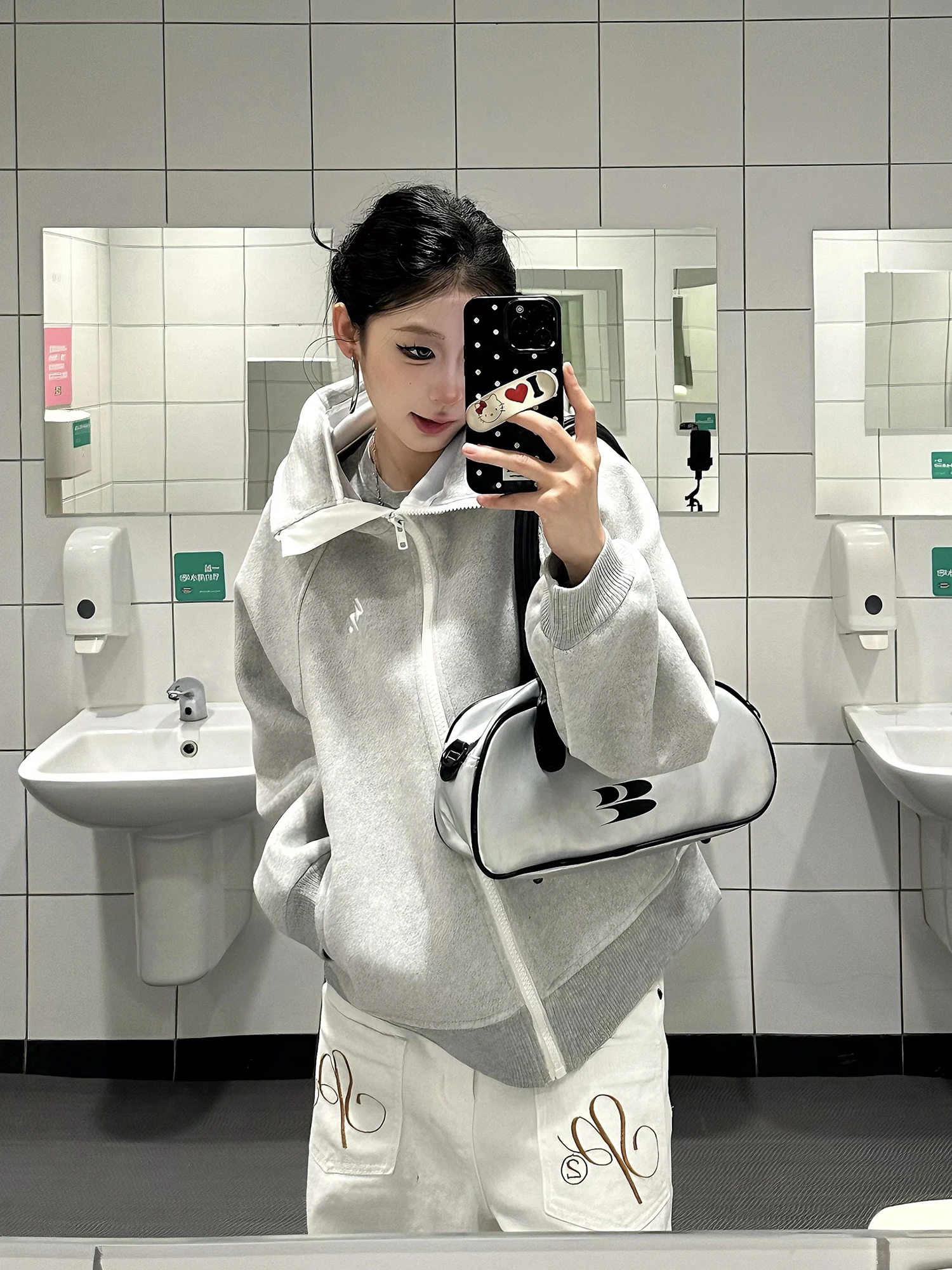 

Casual Loose Women's Hoodie Winter Warm Polyester Blend Coat ex Zipper Hat Sweatirt Versatile Autumn Winter Outerwear