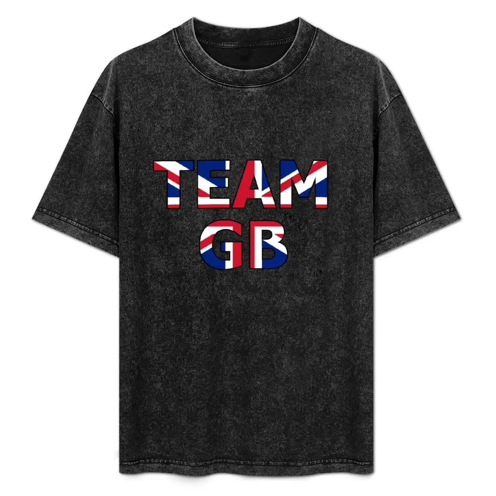 

Patriotic Team Great Britain (GB) T-Shirt sports fans vintage blue archive mens t shirt