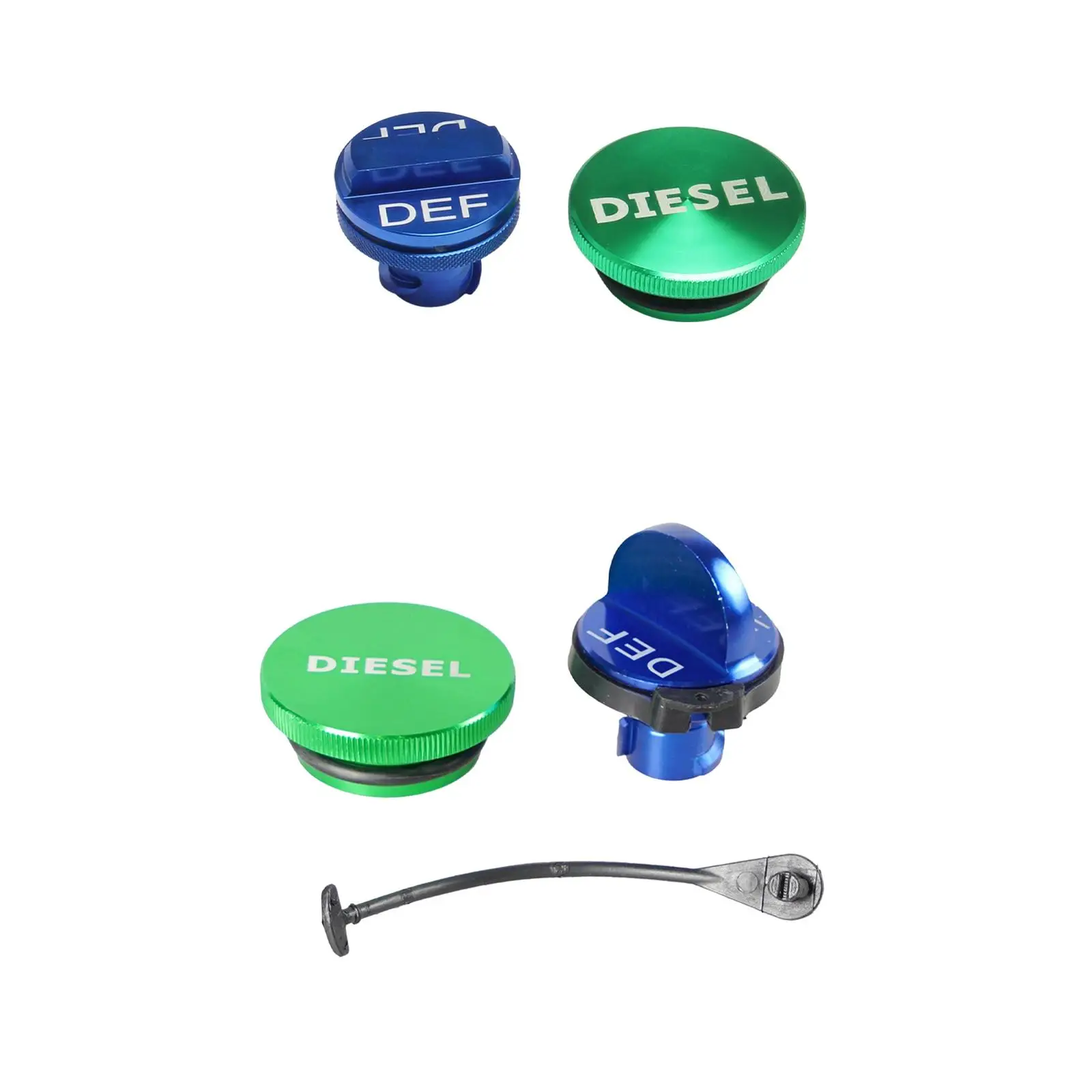 Fuel Replacement Parts Magnetic Green Fuel Fuel Tank Caps Fits for