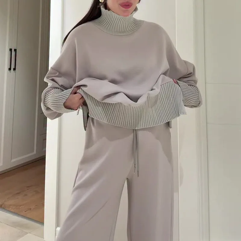 

2025 Winter Pattern Printed Woolen Coat New Casual Lapel Long Sleeved Loose Cardigan Ladies Fashion High Street Office Outerwear