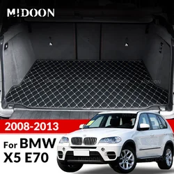 Car trunk mat for BMW X5 E70 Five seats 2008 2009 2010 2011 2012 2013 cargo liner carpet interior accessories cover