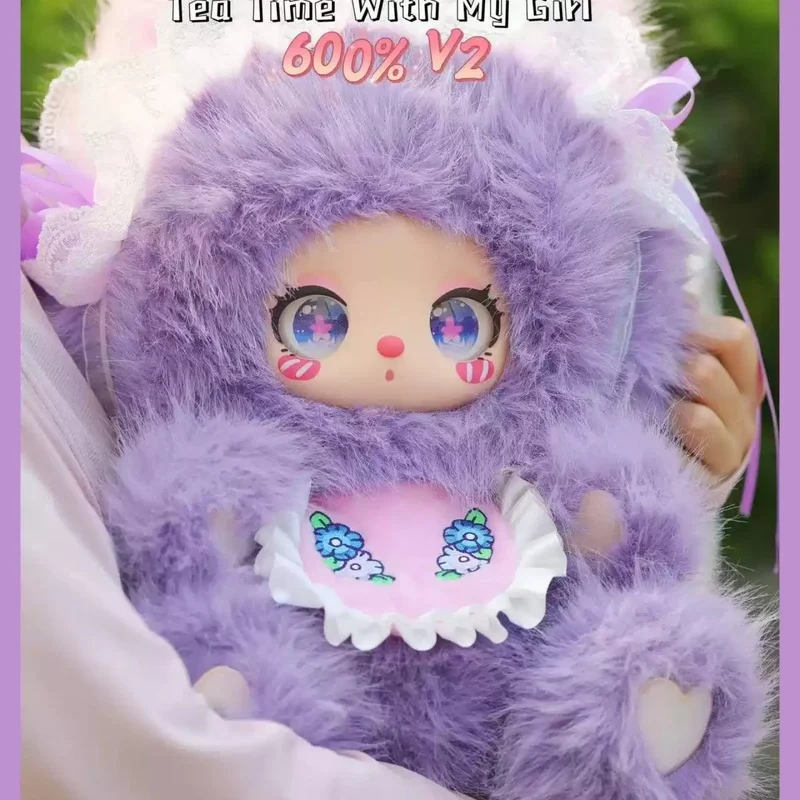 

Liila 600% V2 Blind Box Collectible Toy Soft Doll 'Tea Time with My Girl' Series Limited Edition Anime Peripheral for Children