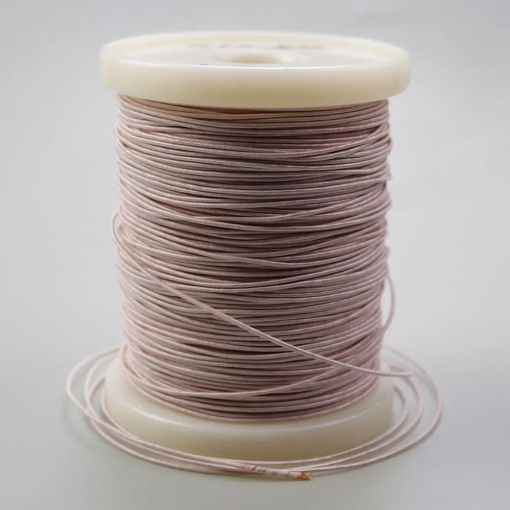 0.1x600 800 0.1x1000 2000 2500 Shares of Mining Machine Antenna Litz wire Multi-Strand Copper Wire Polyester Silk Envelope Yarn