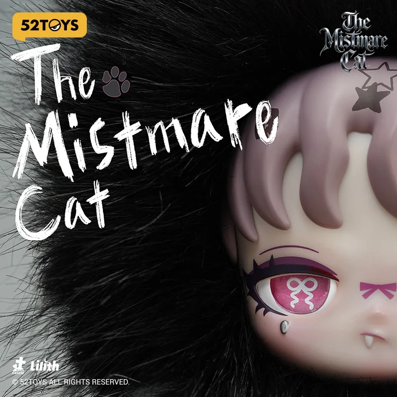 52TOYS Lilith the Mistmare Cat Anime Figure Edition Collection Ornaments Surprise Gift Toys, Height: about 20cm/7.78inch view 2