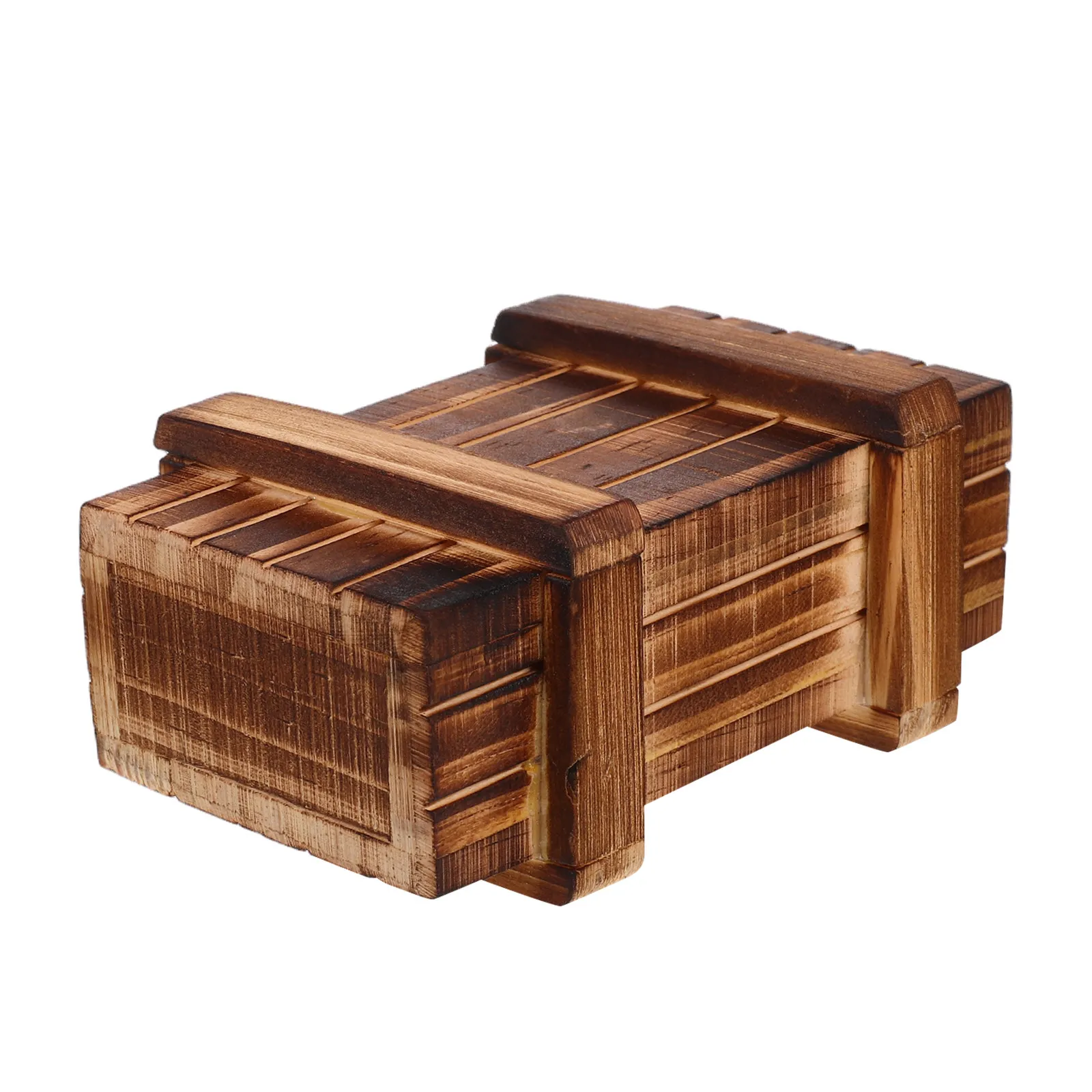 

Деревянная головоломка-коробка с потайным отделением: развивающая когнитивные способности игрушка для всех возрастов