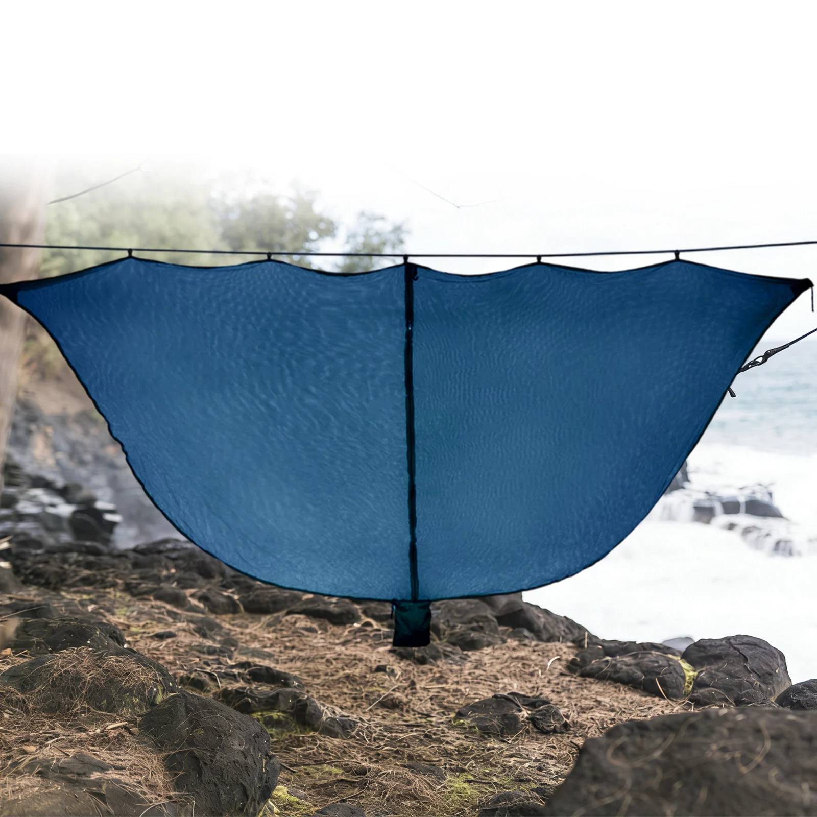 For Camping For Hammocks Hangbed Protection Lightweight Fly Net 210T Nylon Construction Comfort In Nature Easy Setup Design