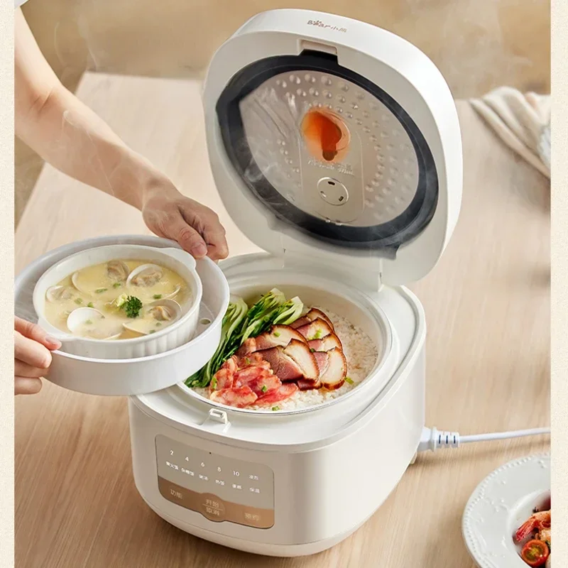 Rice Cooker 5L Liter Large Capacity Appointment Timing Rice Cooker Household Electric Home-appliance 220V Steamer Cooker