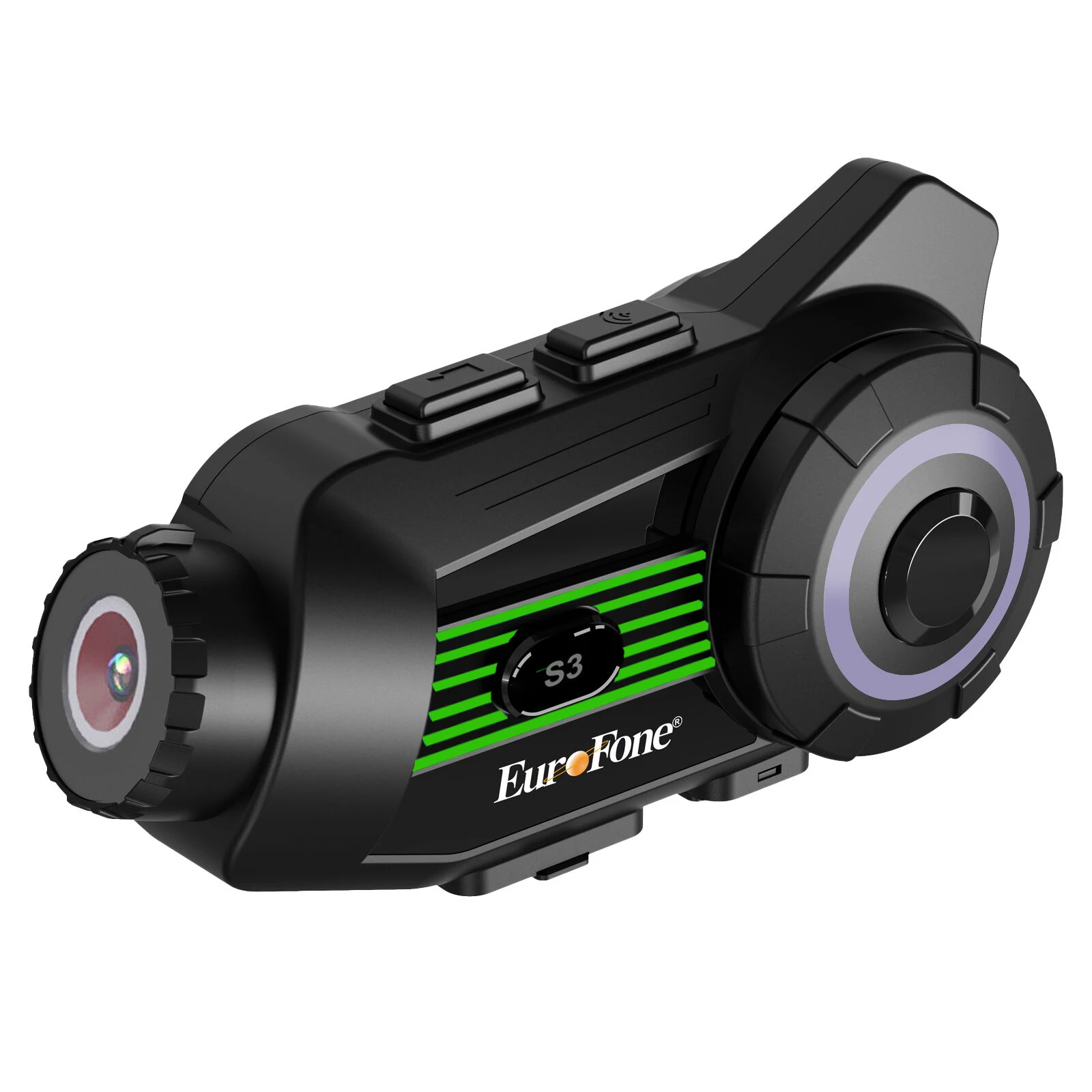 

Motorcycle Bluetooth Helmet Headset and Dashcam Combo: Wireless 2K HD Video Recording and Intercom,Built-in Wi-Fi,2-way Intercom