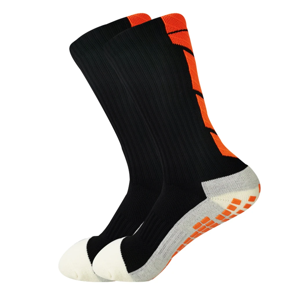 Three Pairs of Anti Slip Soccer Socks Are Soft,breathable,and Highly Elastic,providing A Comfortable and Non Slip Fit for Sports