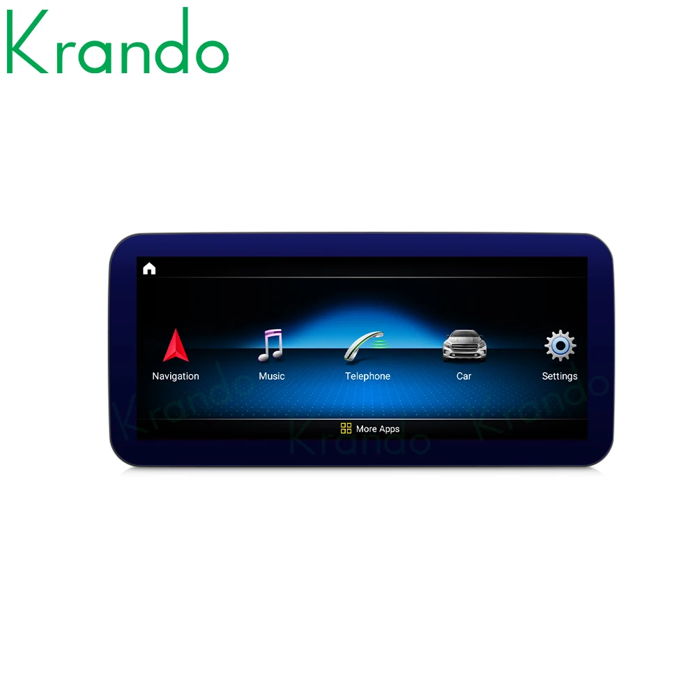 Krando 12.3'' Android Car Radio For Mercedes Benz E Coupe C207 W207 A207 2 Door LHD 2009 - 2016 Wireless Carplay Navigation GPS