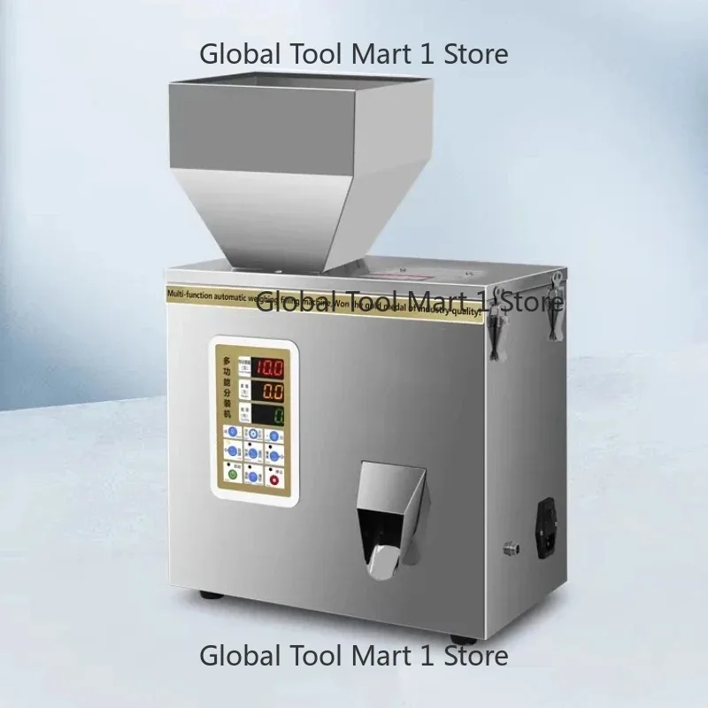 Sm-all Auto-matic Po-wder Gra-nule Weigh-ing Fill-ing Mach-ine Tea Quan-tit-ative Pack-ing Mac-hine