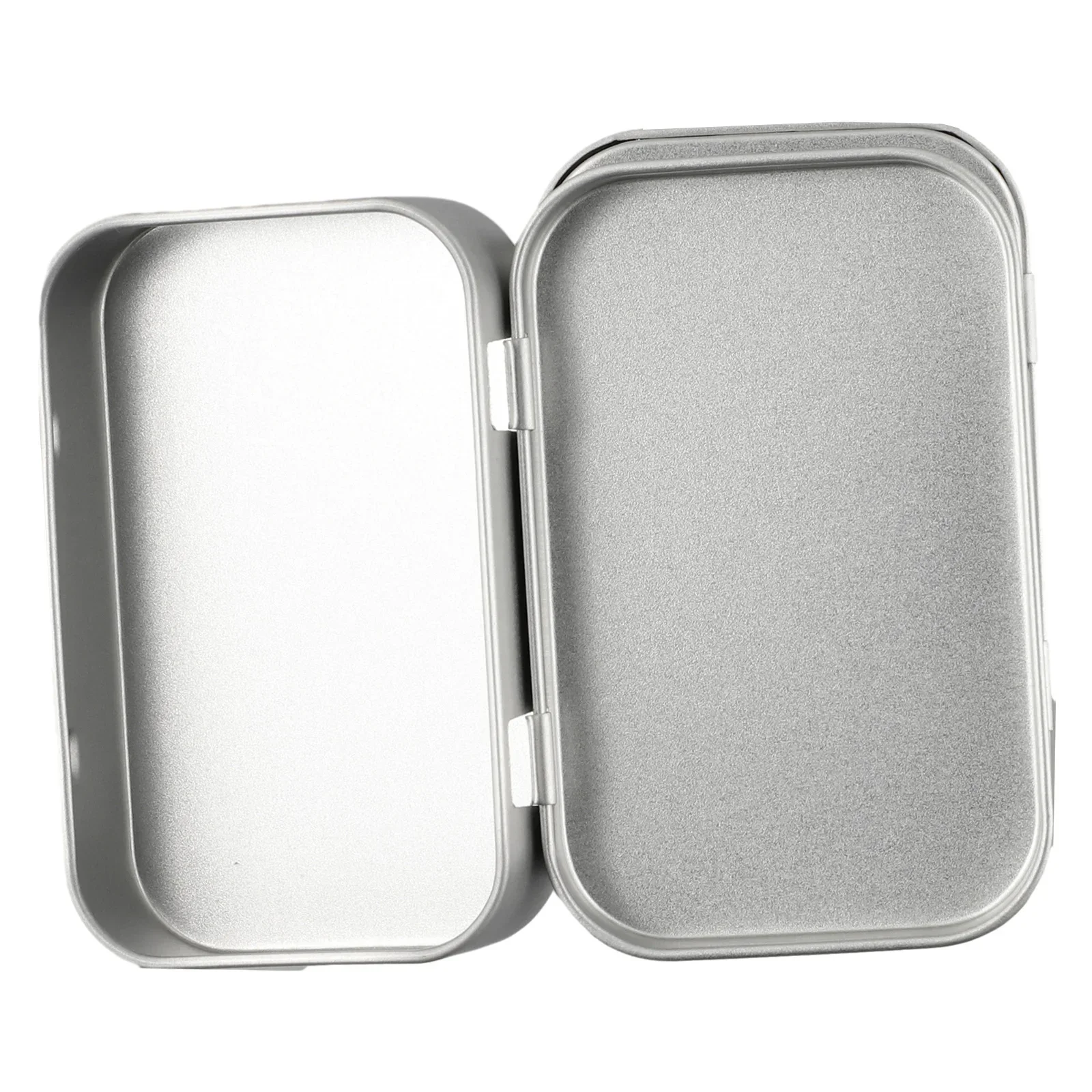 6Pc Mini Metal Box Tin-Plated Slide Cover Storage Box Wedding Jewelry Pill Case Portable Box Container Cosmetic Organizer Kit