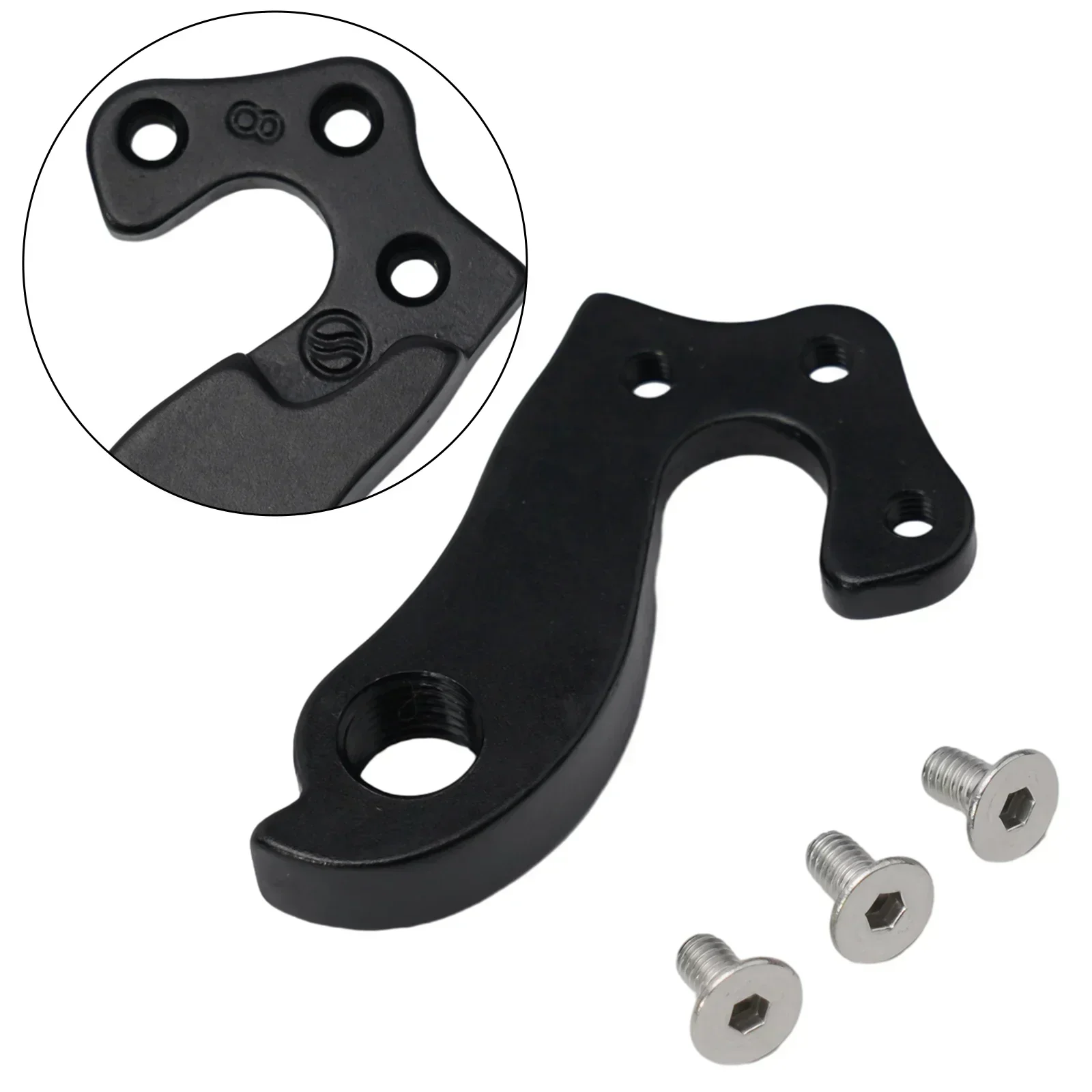 1pc Bicycle Tail Hook Bikes UPGRADE CNC Rear Mech Hanger Bicycle Component For- BERGAMONT BGM-H030 Derailleur Accessories