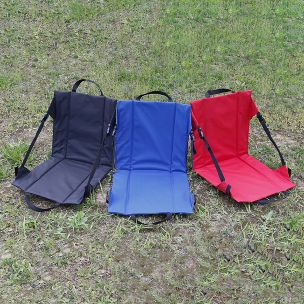 

Foldable Chair Outdoor Camping Portable Small Foldable Chairs Oxford Cloth Garden Beach Chairs Adjustable Backrest Strong Load
