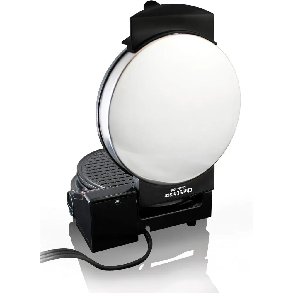 붙지 않는 가열판이 있는 아이스크림 콘 제조기 즉시 열 회수가 가능하여 청소가 용이함, 1050와트, 실버