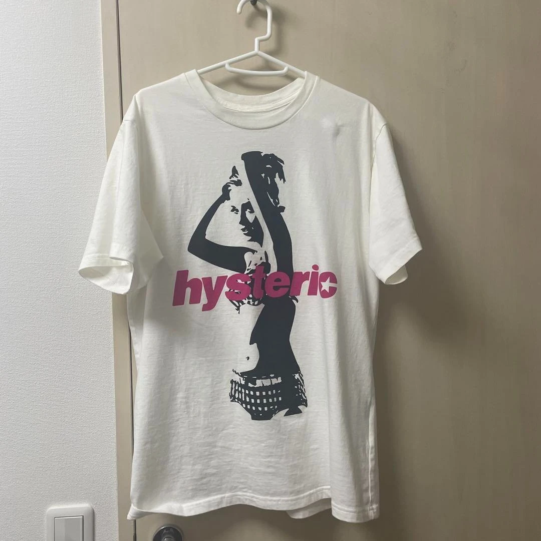 Vintage Hysterical Glamour Printed T-shirt Man Women Cotton T-shirt Men's T-shirts 2026 Summer Men's Clothing New Tee Streetwear