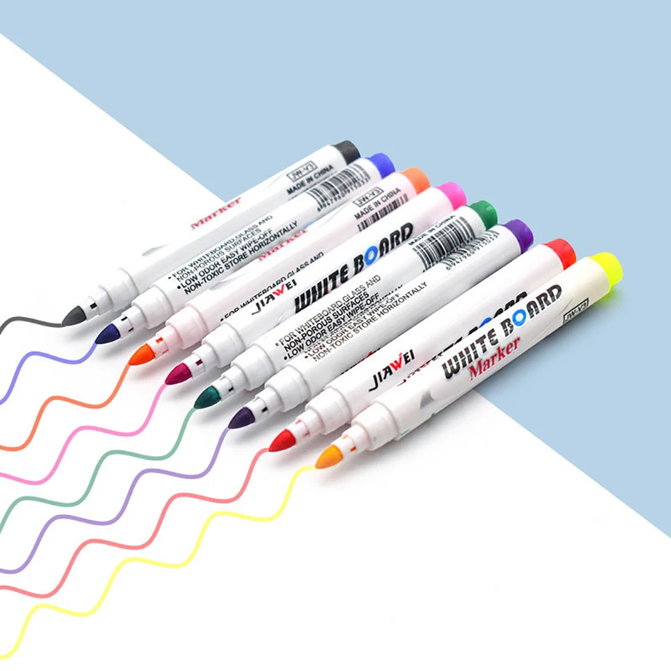 Magical น้ำจิตรกรรมเครื่องมือปากกาไวท์บอร์ดวาดชุดของเล่น DIY Erasable Marker ปากกาลบเกมส์การศึกษาของเล่นเด็ก