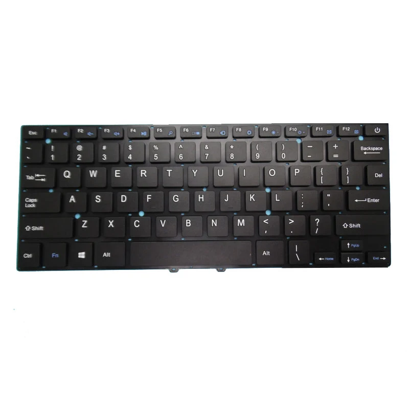 

Laptop Keyboard For DIGMA CITI E301 ES3008EW 13.3 Without Frame Black United States US/Russian RU