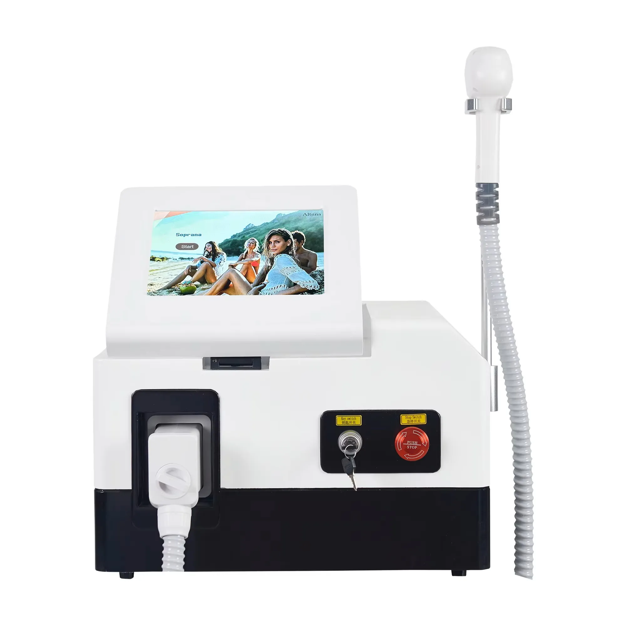 

Professional 808nm Diode Laser Hair Removal Machine Diode Ice Laser Body Machine 808 755 1064 Alexandrite Device