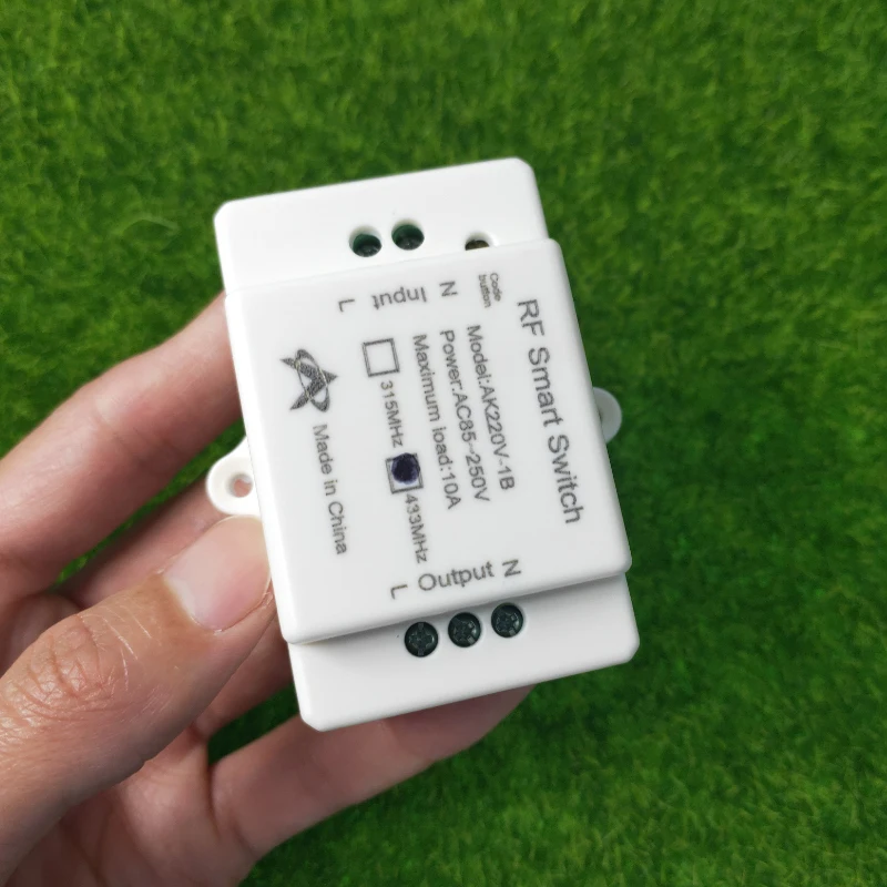 Universal 433mhz AC85v  110v 120v  220v  240v  1 ch  RF  wireless remote control switch  receiver transmitter