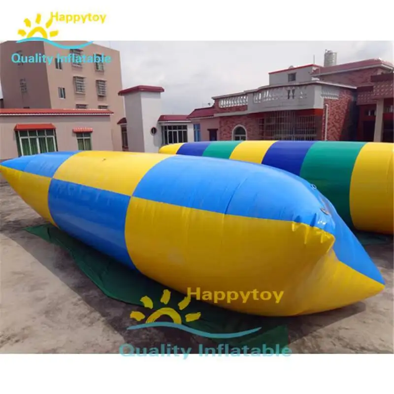 Water Play Toys Lake Jump Inflatable Water Catapult Blob For Sale