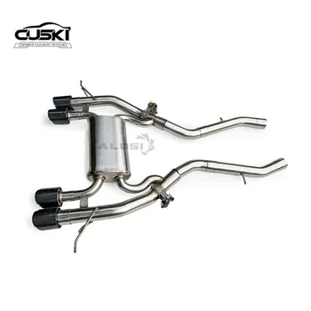 High performance exhaust components suitable for BMW M3/M4 G80/G82 3.0T 2019-2023 stainless steel valve exhaust pipe