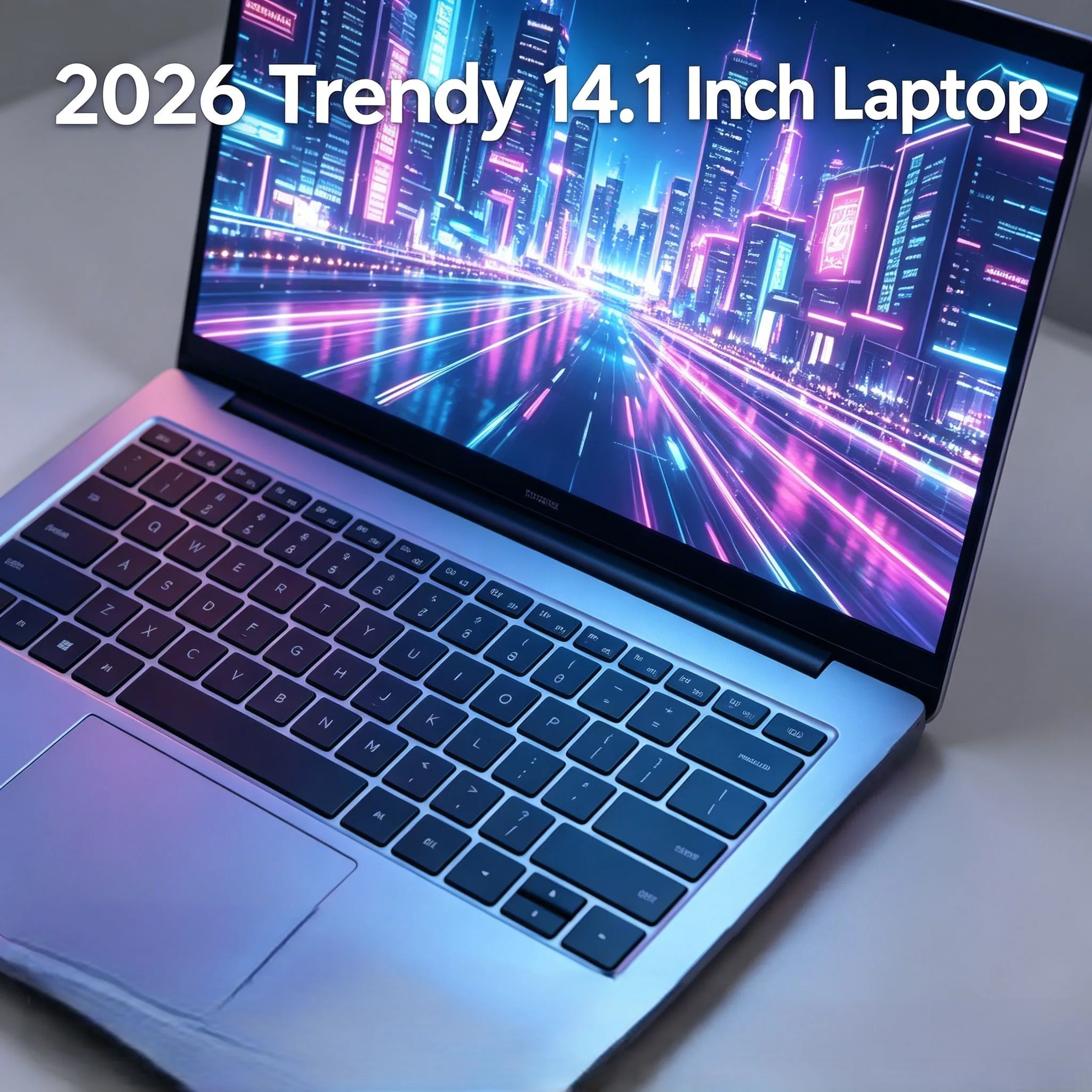 

14.1" Ultra Slim Lightweight Portable Laptop Intel 4405U Windows 11 16GB,32GB Business Office Notebook PC