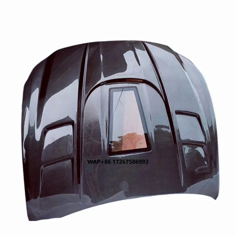 

High Quality Genuine Carbon Fiber Translucent Engine Hood for Quattroporte Body Kit