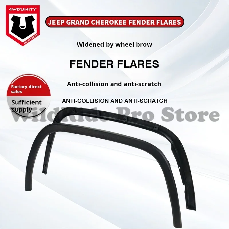 

Wholesale For Toyota Tundra 2007-2021 Heavy-Duty Textured ABS Fender Flares | Wide-Coverage Wheel Arch Extensions