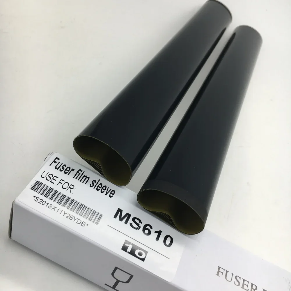 Free Shipping Fuser Fixing Film Sleeves Compatiblle for Lexmark E250 E260 E350 E460 T430 MS310 MS510 MS610 Laser Printer Parts