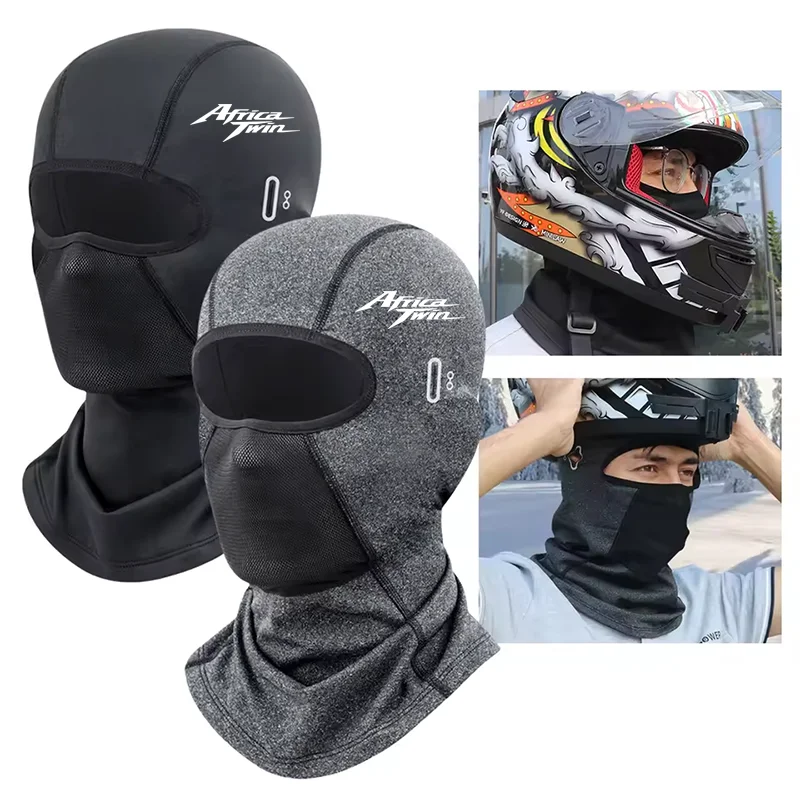 For Honda CRF1100L CRF 1100 L Africa Twin Adventure Sports 2020-2022 Cycling Cap Summer Cooling Motorcycle Balaclava Hats Sun