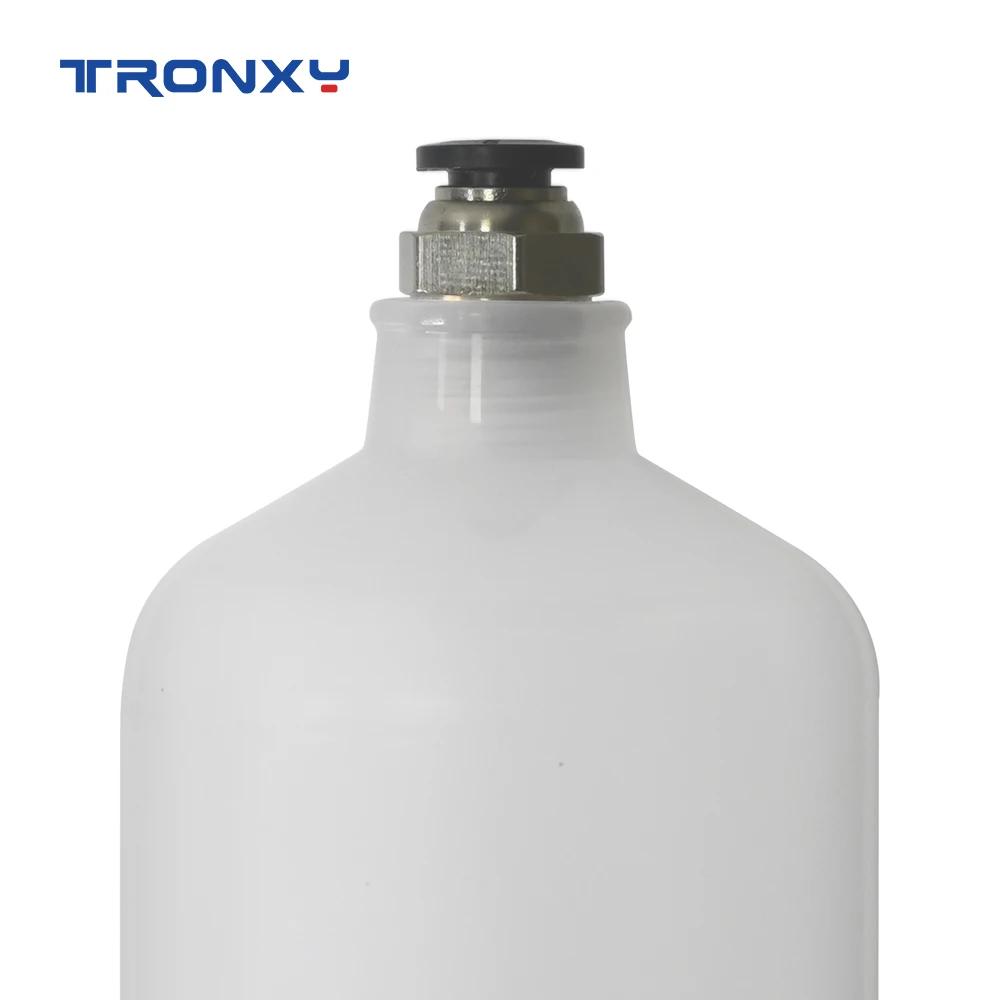 Akcesoria do drukarek 3D TRONXY gliniany, cylinder z materiału gliniowego PP (z pokrywką i wtyczką 0,5 l), części do drukarek 3D