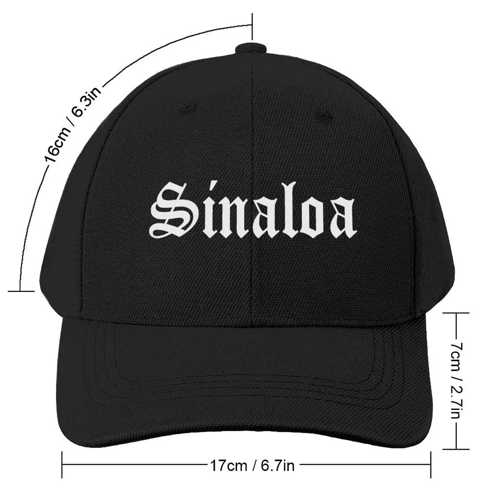 Sinaloa Mexico Mexican Estado State Baseball Cap Hat Beach Cosplay Luxury Hat Women Hats Men's