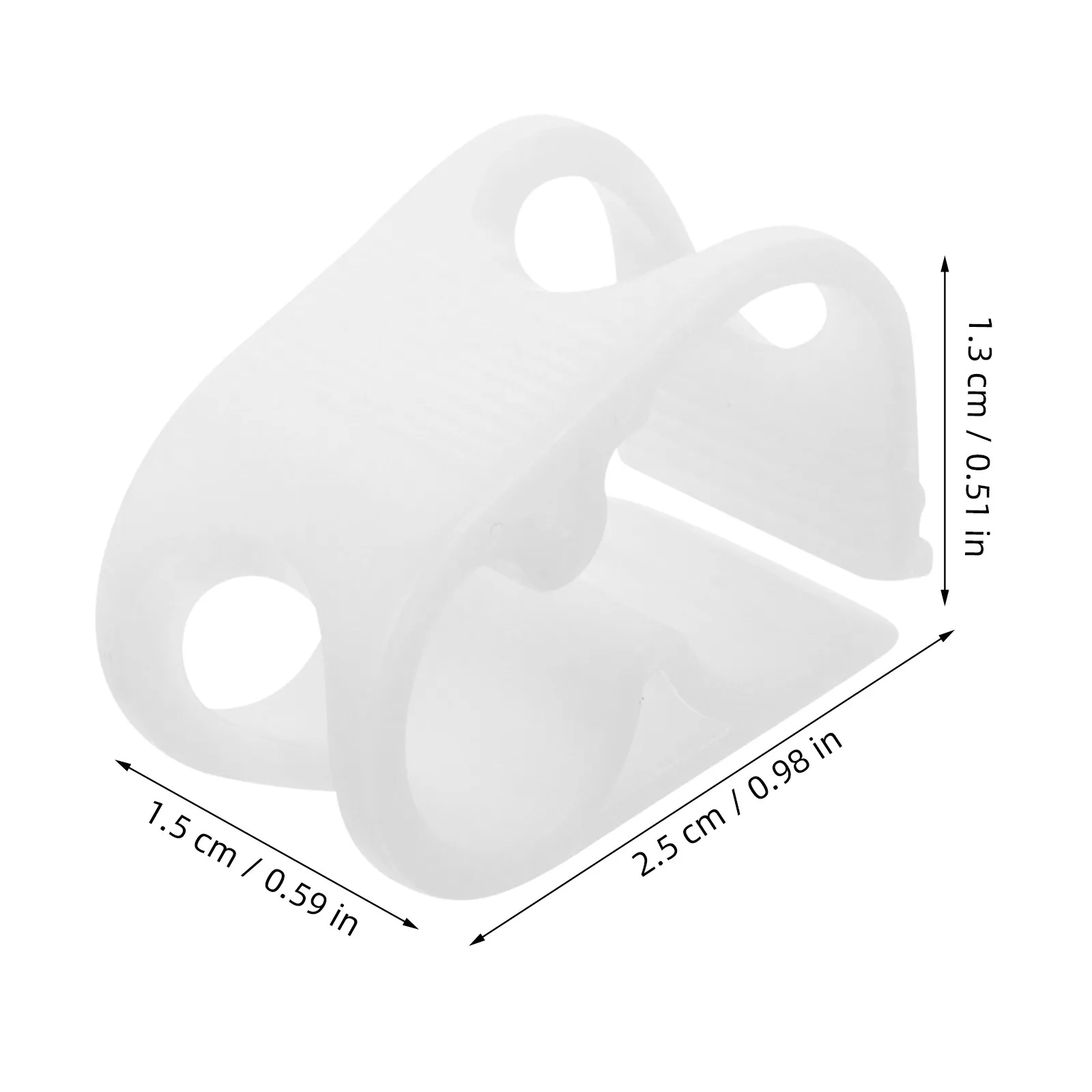 Picture 3: 5Pcs Adjustable Plastic Tube Clamp for Water Flow Control Hose Shut Off Clip Lab Equipment Chemical Industry Tubing