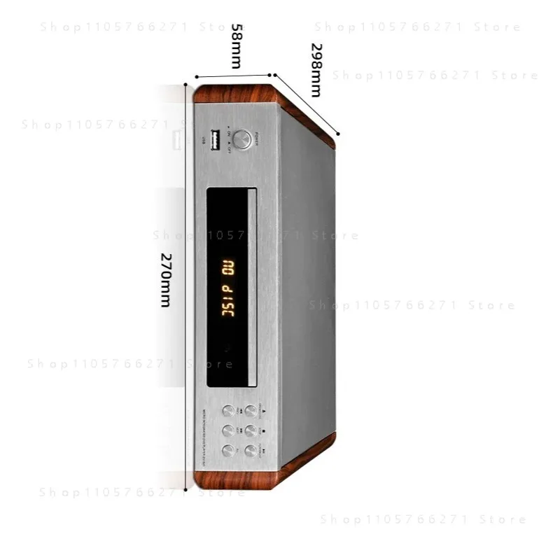 DV525 Mini DVD Player Multi-Format EVD VCD CD Disc Reader with USB HDMI