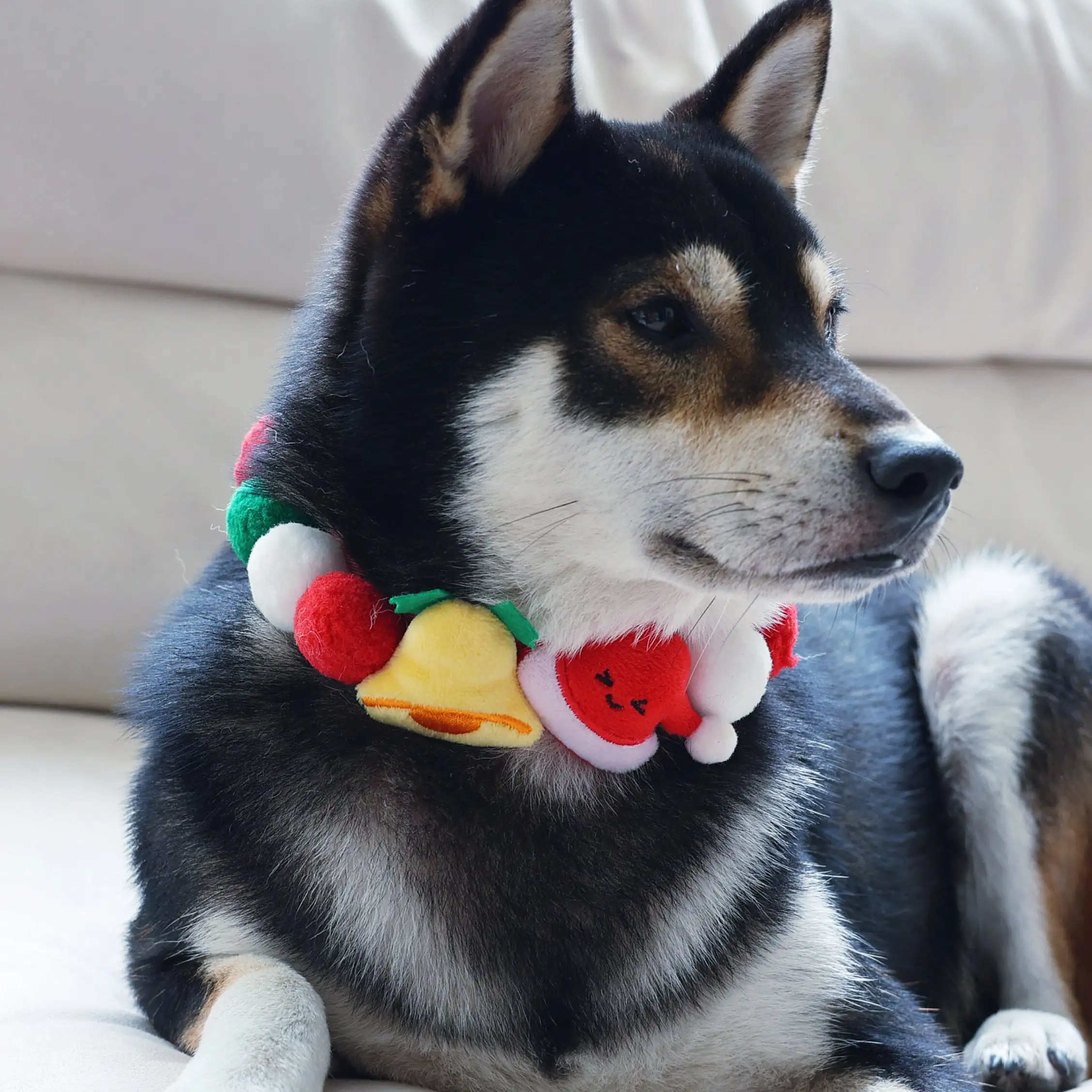 عيد الميلاد الكلب القط طوق اليدوية الحيوانات الأليفة برقبة وشاح باندانا الحيوانات الأليفة هدية للحيوانات الأليفة ازياء مثالية عطلة الألوان نابضة بالحياة #2