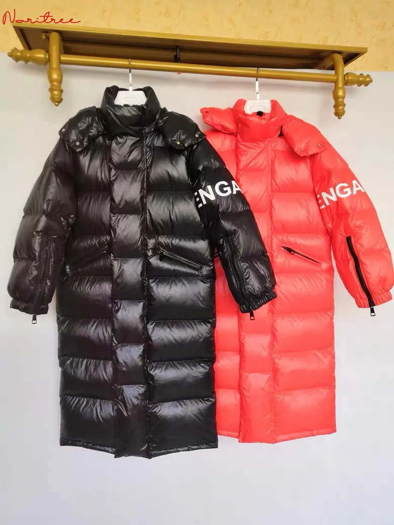 Fashion down coats  fluffy Duck Down Jacket Women Winter thick Outerwear Coats Female thicker warm hooded Down Parkas wy1583