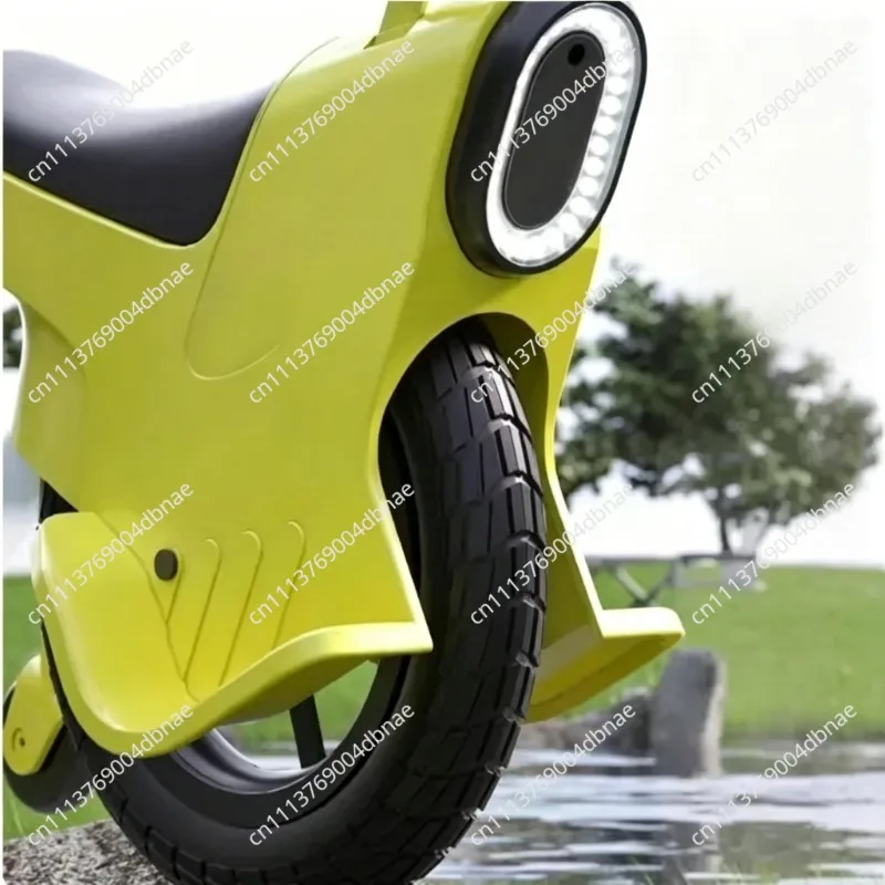 Parent-Child Unicycle with Auxiliary Wheel Baby Walker - Outdoor Play Camping Trolley Light Travel Children's Rolling Cart