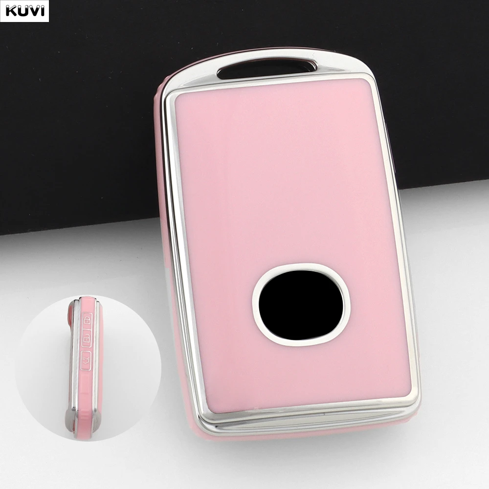 Fashion TPU Car Smart Key Case Cover Shell For Mazda 3 Alexa CX30 CX-4 CX5 CX-5 CX8 CX-8 CX-30 CX9 CX-9 Keyless Fob Accessories view 3