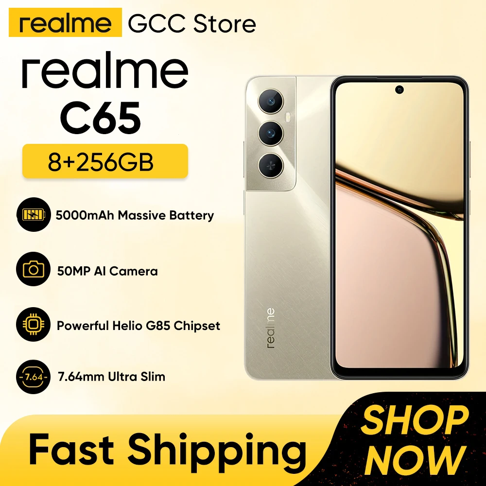 Realme C65 8+256GB 6.67