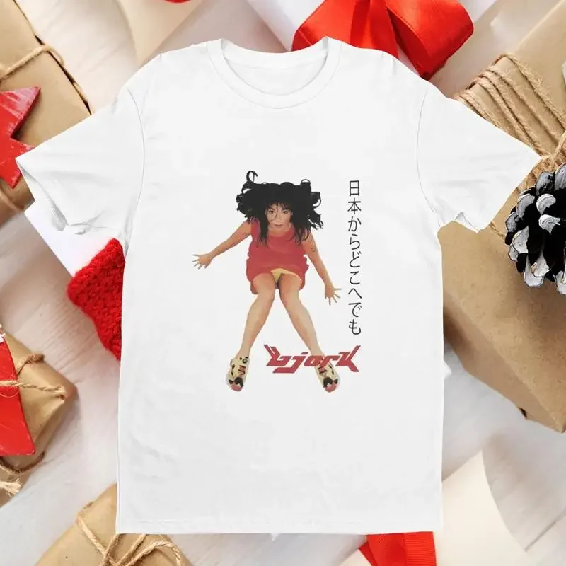 Vintage 90s Bjork Japanese Tour Crewneck T shirt