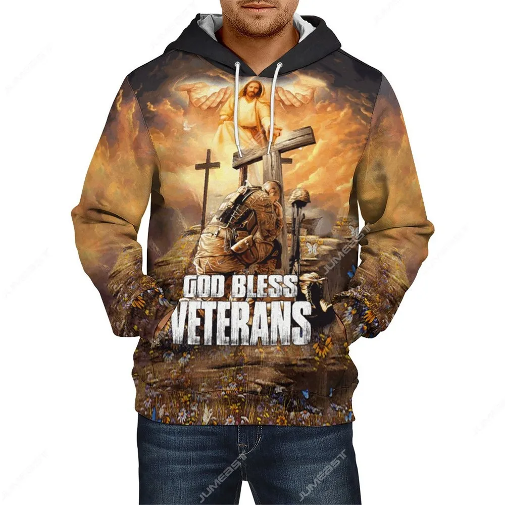 Jumeast 3D Printed Veterans Day Hoodies For Men United States Marine Corps Hoody Military Soldier Army Eagle Coats Clothing